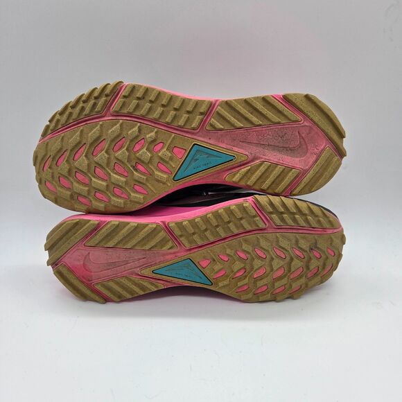 Nike React Pegasus Trail 4 Light Orewood Tan Running Shoes Women's Size 8.5 - Picture 7 of 8